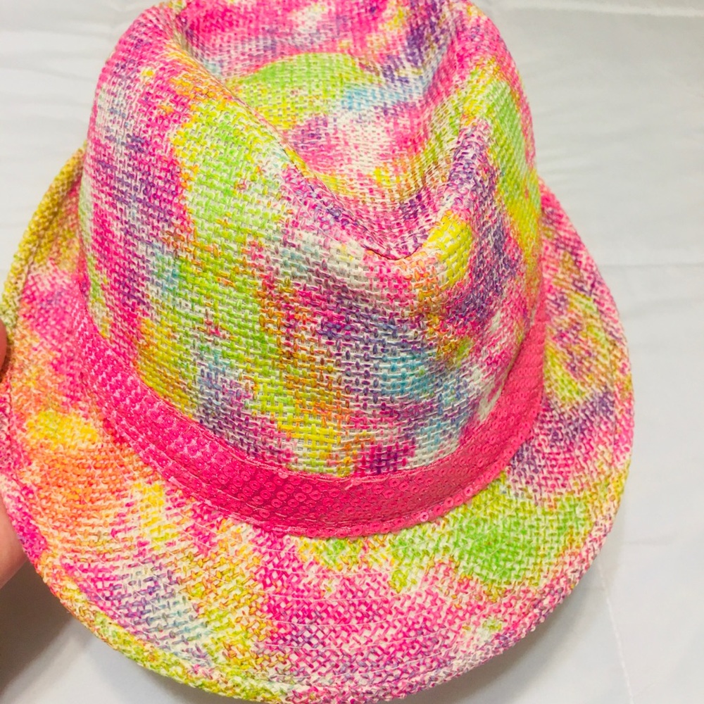 Girls Multi Colored Hat (OS)